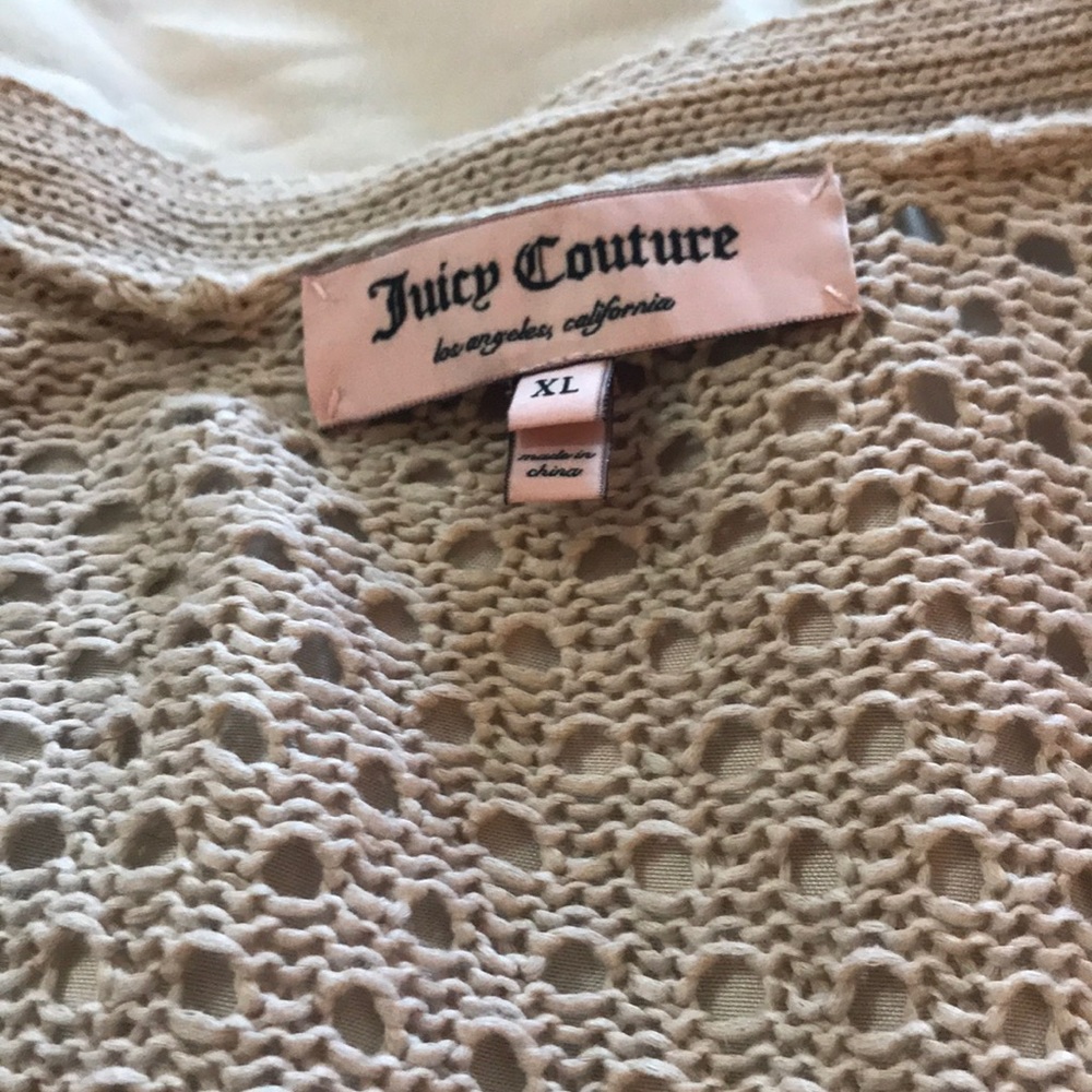 Juicy Couture Sweater/Cardigan Size XL